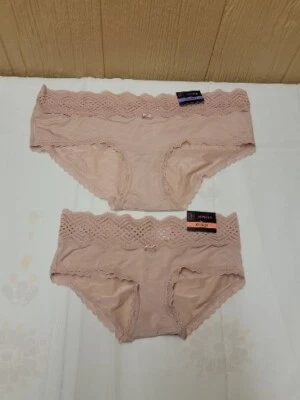 Micro y encaje Hipster No Boundaries para mujer color topo transparente - ELECCIÓN DE TALLA Foto 1 de 4