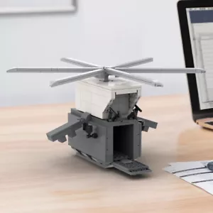 Photographer Helicopter Model Building Blocks Set MOC Collectible Toys Gifts - Picture 1 of 7