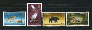 Great Britain Jersey MNH Complete Set #65-68 Wildlife Stamps - Picture 1 of 1