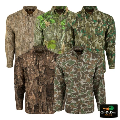DRAKE WATERFOWL OL' TOM MESH BACK FLYWEIGHT SHIRT 2.0 WITH SPINE PAD - Image 1 of 3