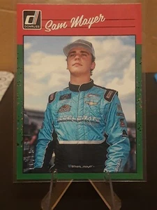 2023 Donruss Racing Retro 1990 Green #161 Sam Mayer #69/99 - Picture 1 of 2