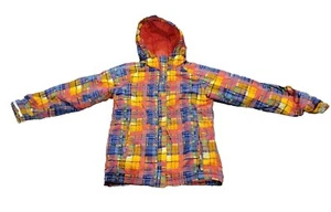 colorful multi color columbia sports wear girls winter coat jacket 10/12 - Picture 1 of 20
