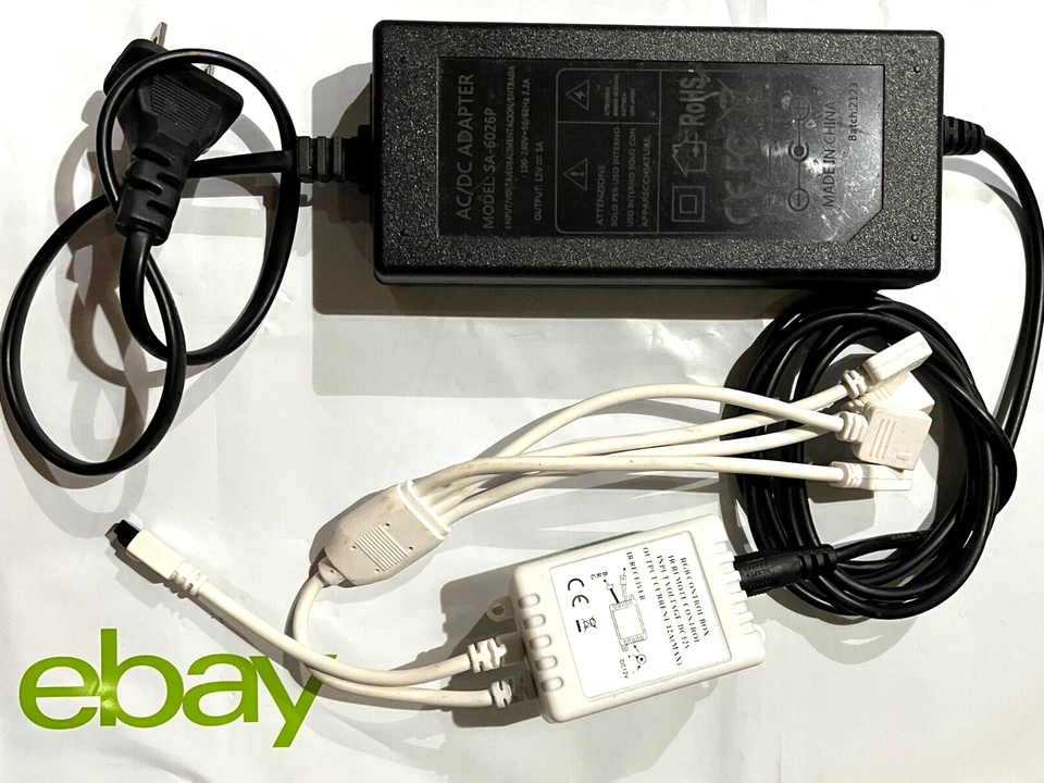 RGB Controller for LED Strip light 4-Way Outlet IR 44 key Controller 12V 5A - Image 1 of 4