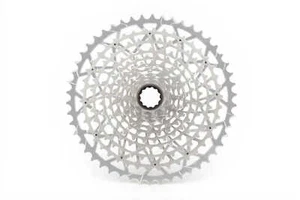 Garbaruk Wide-Range 11-Speed Cassette, SRAM XD, 10-50T, Silver - Picture 1 of 6