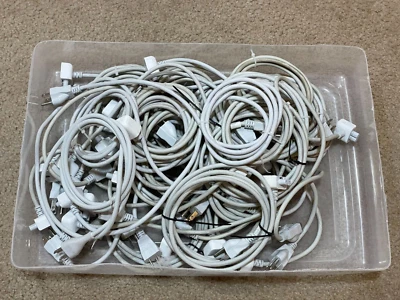 22 units - Genuine AC Power Cord Extension Volex APC7H for Apple Macbook - Image 1 of 4