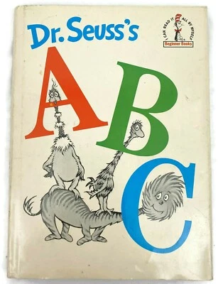Dr Seuss ABC Book 1st Edition 1963 with Dust Jacket Beginner Books - Image 1 of 4