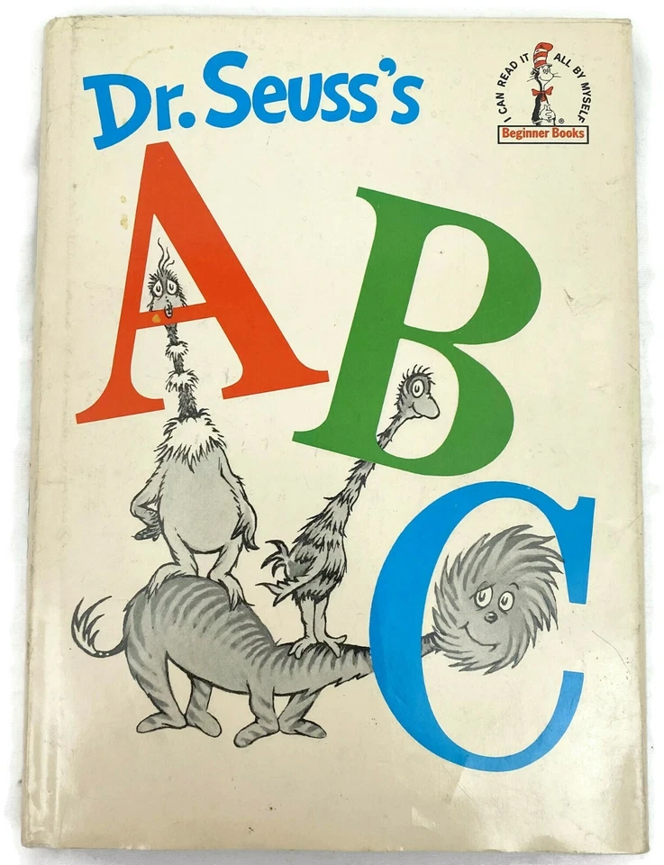 Dr Seuss ABC Book 1st Edition 1963 with Dust Jacket Beginner Books - Image 1 of 4
