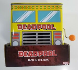 SDCC 2019 Convention Exclusive Deadpool Jack-in-the-Box LIMITED EDITION!