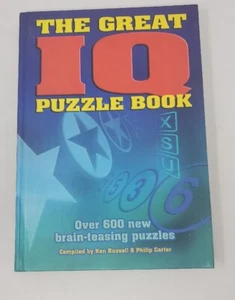 The great IQ puzzle book: Over 600 new brain-teasing puzzles - Imagen 1 de 3