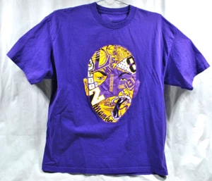 RARE! Bobby Fresh LA Lakers Kobe Bryant Mamba Graphic Shirt, Purple, Men's XL - Picture 1 of 7