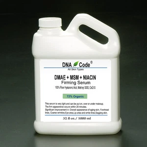 1000 ML- DMAE+MSM Firming Serum Collagen Boost Winkle Filler-Brighten&Lift Skin - Picture 1 of 4
