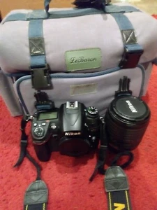 Nikon D7000 16.2 MP Digital SLR Camera w/ Nikkor 18-105mm VR DX Lens - Black - Picture 1 of 12