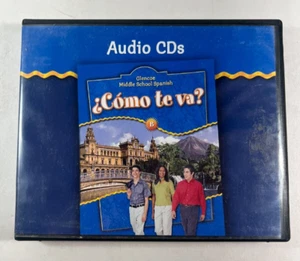 Glencoe McGraw Hill Middle School Como Te Va? Audio CD's 0078605628 2004 - Imagen 1 de 2