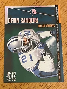 1998 Pacific Crown Royale Pivotal Players Deion Sanders @QY30 - Picture 1 of 2
