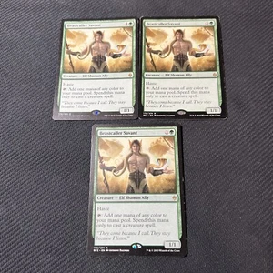 Beastcaller Savant Magic The Gathering Mtg Rare Battle for Zendikar Card 3 - Picture 1 of 4