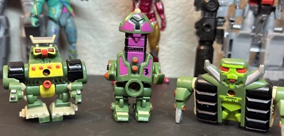 Galoob Micro Machines Z-Bots Linkbots Bazooka (Baz) (Oo) (Ka) Robots De Colección 1993 Foto 1 de 4