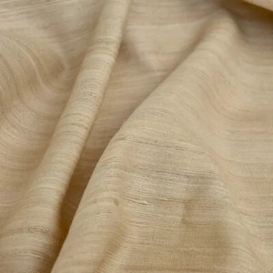 RAW SILK TUSSAH/ OCHRE, 54" WIDE, 3.5 yards - Picture 1 of 1