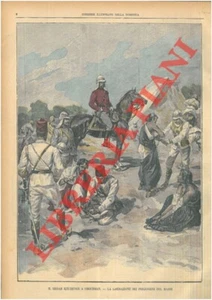 Il Sirdar Kitchener a Omdurman. La liberazione dei prigionieri del Madhi. - Picture 1 of 1