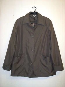 BNWT!! GREAT Brown Fully Lined Lightweight Jacket - From YS Collection - Size 16 - Picture 1 of 8