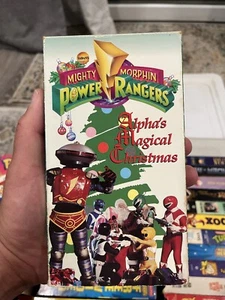 Mighty Morphin Power Rangers: Alpha's Magical Christmas (VHS Tape) 1994 - Picture 1 of 3