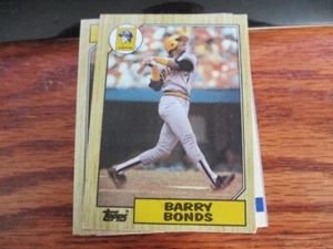 1987 Topps - #320 Barry Bonds (RC) - Bild 1 von 2
