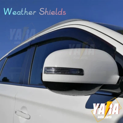Weather Shields Weathershields  Suitable for Mitsubishi Outlander 2013-2019 4pcs - image 1 of 4