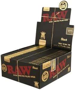 RAW Black Classic KS Slim Papers 32 Blättchen pro Heft  - Bild 1 von 1