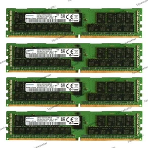 Samsung( 4 x 16GB )64GB 2666MHz ECC RAM 2Rx4 DDR4 Registered DIMM Server Memory - Picture 1 of 4