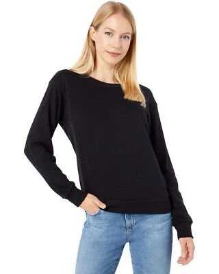 Sudadera Alternativa Mujer Terry Cuello Redondo Negra L2403 Talla L Foto 1 de 4