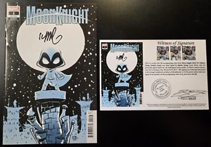 Caballero Luna (2021) #1 Variante Joven FIRMADO por Skottie Young con Notariado WOS - Imagen 1 de 8