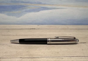 MONTBLANC Meisterstuck Solitaire Doue Stainless Steel 164 Ballpoint Pen - Picture 1 of 10