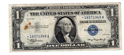 STATI UNITI AMERICANI USA 1 $ Dollaro SERIE DEL CERTIFICATO ARGENTO 1935 STEL... - Immagine 1 di 2