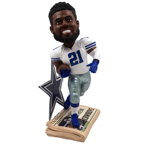 Ezekiel Elliottt Dallas Cowboys How Bout Them Cowboys Bobblehead NFL Cover