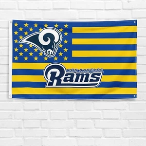 For Los Angeles Rams Football Fans 3x5 ft American Flag Gift Banner - Bild 1 von 1