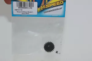 H-Speed HSPX 119 Ritzel 19 Zähne Modul 1 5mm Stahl Motorritzel NEU OVP - Bild 1 von 3