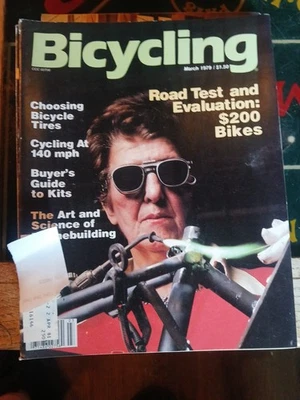 Vintage March 1979 Bicycling Magazine  - Image 1 of 4