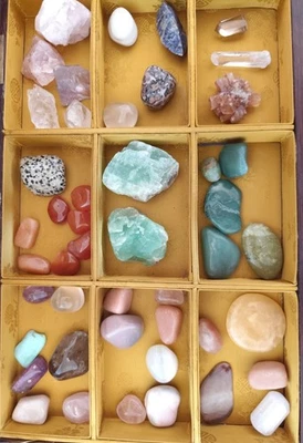 Quarze Halbedelsteine  Konvolut - Bild 1 von 4