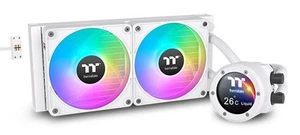 Thermaltake TH280 V2 Ultra EX ARGB Processor All-in-one liquid cooler 14cm White - Afbeelding 1 van 5