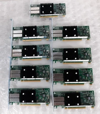 Lot of 9 Cisco UCSC-PCIE-CSC-02 V04 Virtual Interface Card w/out Transceivers - Image 1 of 3