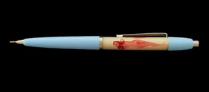 Vtg 60s/70s Tip & Strip Peek-A-Boo Pin-Up Nude Ballpoint Floaty Pen Denmark READ - Picture 1 of 6