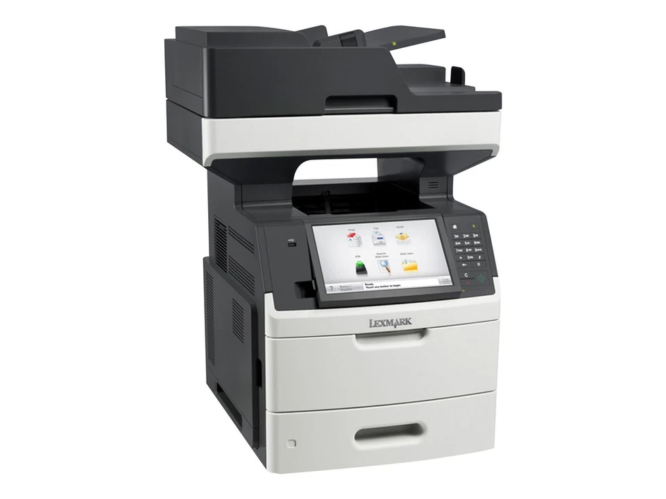 LEXMARK MX711DE STAMPANTE LASER MULTIFUNZIONE A4 BN RETE F-R SEMINUOVA 70ppm - Immagine 1 di 1