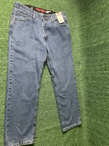Wrangler Herren 34x29 Five Star Heritage Regular Fit Stonewash Denim Jeans Neu - Bild 1 von 6