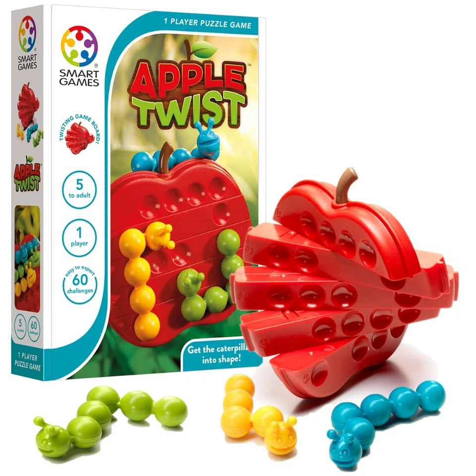 SmartGames Apple Twist 1 Player Puzzle Game