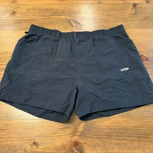 Aftco Nylon Shorts Women 16 Black Stretch Fishing Beach Tackle Company - Picture 1 of 7