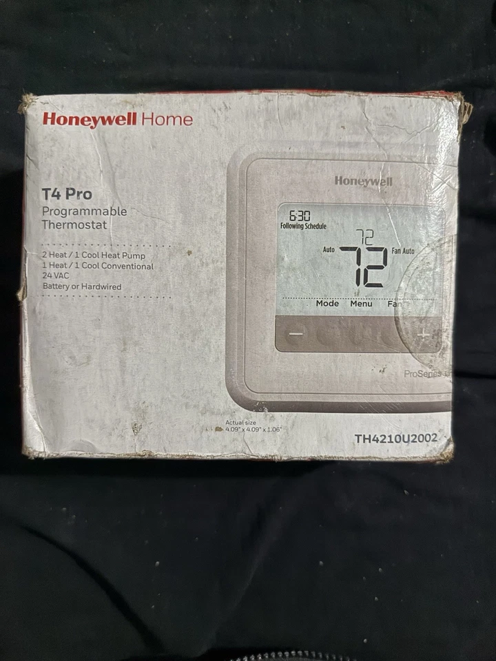 Honeywell T4 Pro Programmable Thermostat - Image 1 of 1