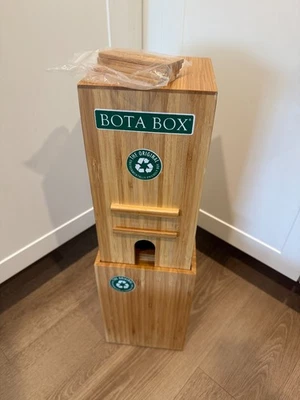 BOTA BOX Bambú Madera Caja Vino Dispensadora Bar Foto 1 de 2
