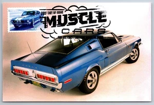 #4744 Muscle Cars Set of Four FDC Maxi Cards w/Pictorial Cancels - Picture 1 of 8