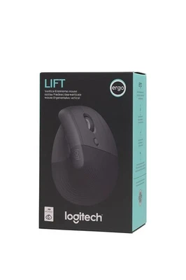 Logitech Lift Vertikale Ergonomische Maus, Graphit, Bluetooth, NEU und OVP - Bild 1 von 2