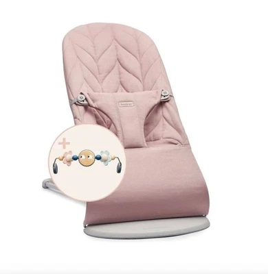 BabyBjörn Bouncer Bliss Mesh Pink W/ Toy Bar NEW in box - Image 1 of 4