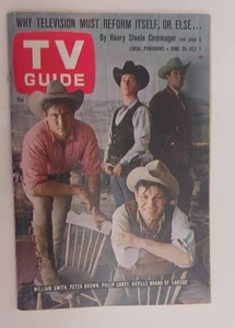 TV GUIDE JUNE 1966 LAREDO BATMAN BATMOBILE GLORIA DE HAVEN FRANK MCGEE - Bild 1 von 7